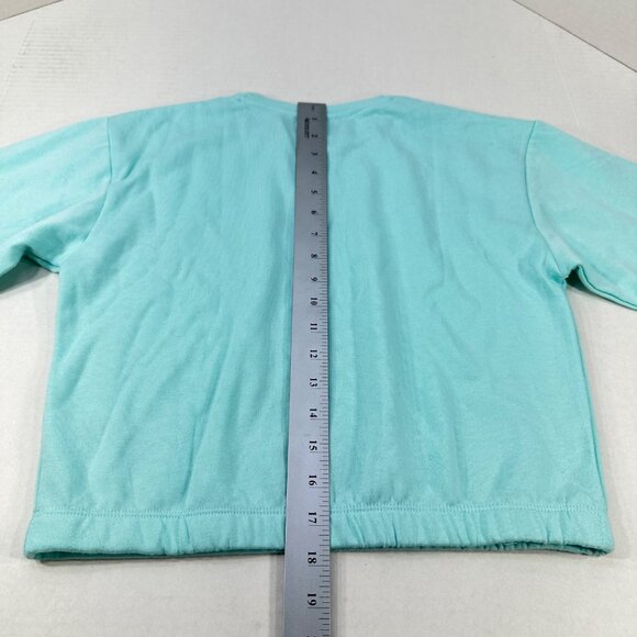 Disney Star Wars Youth Size Large 10-12 Sweatshirt R2-D2 Graphic Green NWOT - Picture 14 of 14